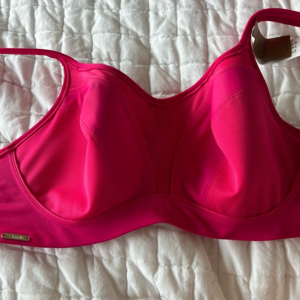 Pink Chantelle Sports Bra - 34DDD